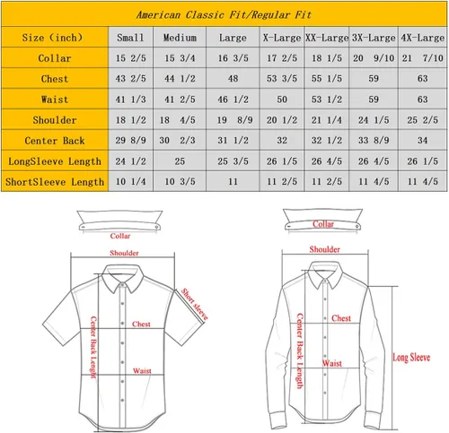 Vista 6 de PASHARTUK Camisas de manga larga de algodón de ajuste regular para hombre