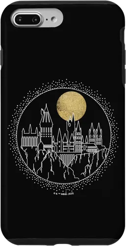 Vista 12 de Funda para iPhone 15 Pro Harry Potter Hogwarts Line Art