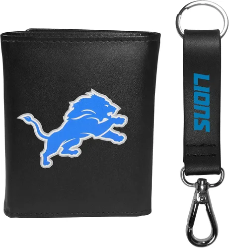 Vista 11 de Siskiyou Sports NFL unisex Tri-fold Wallet & Strap Key Chain