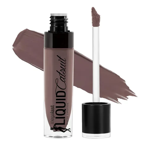 Vista 33 de wet n wild Mega Last Catsuit High-Shine Liquid Lipstick Red Bad Girl's Club