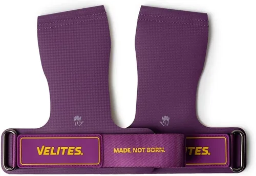 Vista 3 de Velites I Guantes Ultra Quad libres de magnesio I Manoplas para levantamiento de pesas I para entrenamiento cruzado o atletas de gimnasia I Mejora
