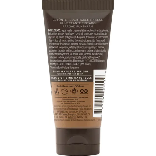 Vista 6 de Burts Bees Goodness Glows - Hidratante tintado, rico en antioxidantes, castaño, 1.0 onzas
