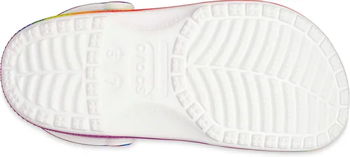 Vista 3 de Crocs Unisex-Adult Classic Rainbow Dye Clog