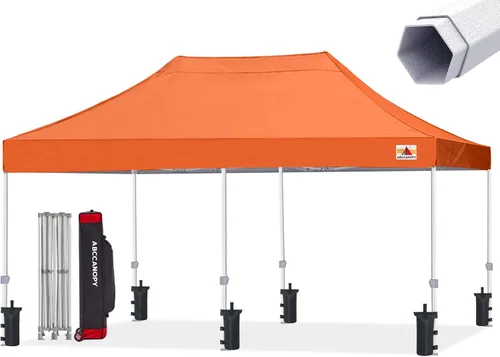 Vista 26 de ABCCANOPY Commercial Pop Up Canopy Tent 10x10 Premium-Series, Black
