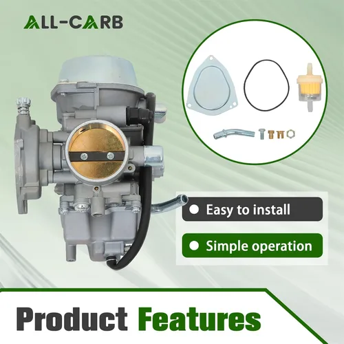 Vista 6 de ALL-CARB Repuesto de carburador para John Deere Trail Buck 650 John Deere buck 500 Carb