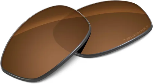 Vista 2 de Tintart Lentes de repuesto compatibles con Oakley Juliet Polarized Etched-Nut Brown