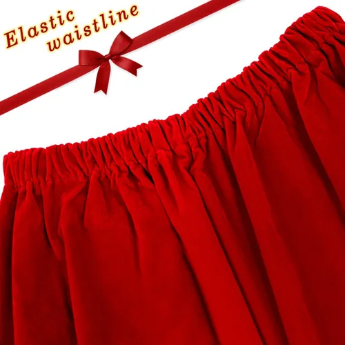 Vista 4 de Disfraz de Papá Noel de franela de lujo para adultos, traje completo de Navidad, Halloween, disfraz de Papá Noel para hombres, vino