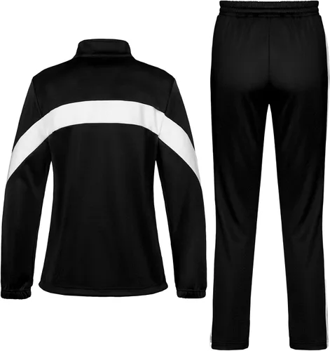 Vista 2 de Little Donkey Andy Conjunto deportivo de 2 piezas para mujer Negro