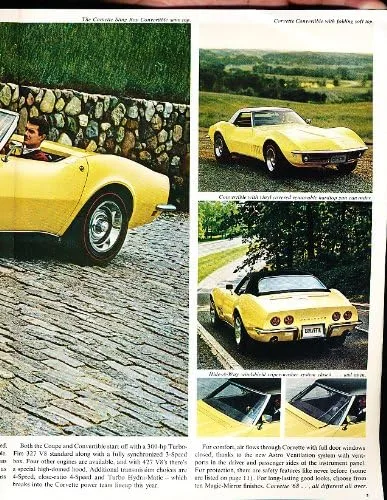 Vista 2 de Folleto de ventas de Chevrolet Corvette Stingray 1968