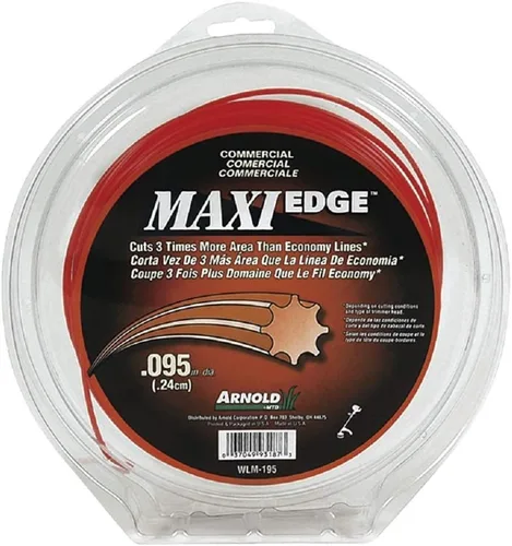 Vista 3 de Arnold Maxi-Edge - Línea de recortadora de cuerda de grado comercial de 0.095 pulgadas x 200 pies (paquete de 6)
