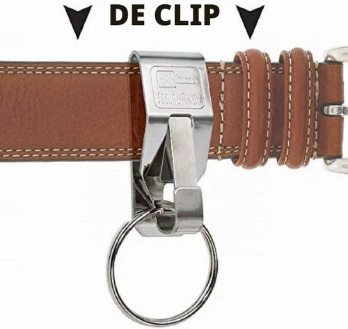 Vista 4 de Lucky Line The "Original" Secure A-Key Slip-On Accesorio para llaves para cinturones anchos, 1 paquete Paquete de 1