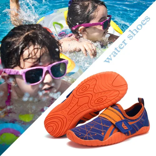Vista 7 de CIOR Zapatos de agua ligeros para niños y niñas, tenis acuáticos para la playa (niños pequeñosniños grandes)