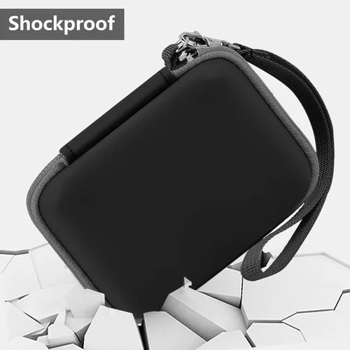 Vista 6 de Leayjeen Funda para cámara digital compatible con KODAK FZ55 FZ45 44MP 1080P Point & Shoot, funda protectora dura portátil para adolescentes y Negro