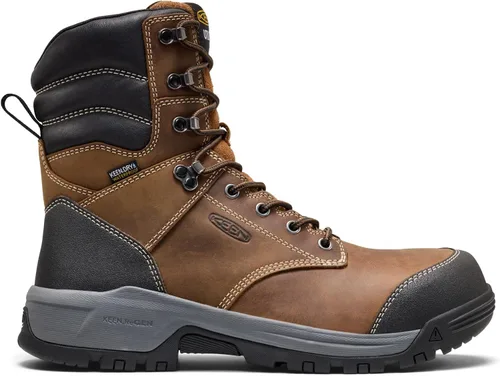 Vista 2 de KEEN Utility Botas de trabajo impermeables Evanston de 8" con punta compuesta para hombre