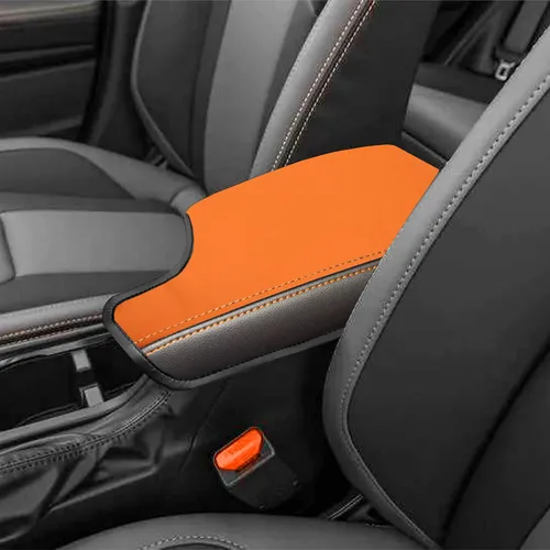 Vista 8 de Funda de reposabrazos de consola central para accesorios Subaru Crosstrek 2018 2019 2020 2021 2022 2023 Impreza 2017-2023 Caja de cubierta