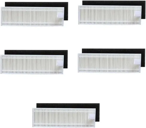 Vista 4 de Filtro HEPA de paño de fregona compatible con Tefal Rowenta X-Plorer Serie 95 RG7975WH RG7987WH Kit de piezas de repuesto para aspiradora robótica