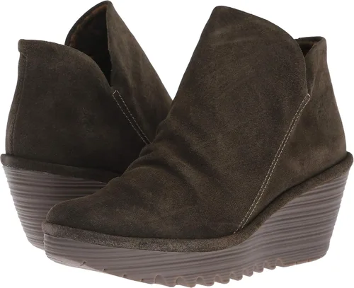 Vista 6 de Botas Yip para mujer de FLY London. Negro (black Mousse)