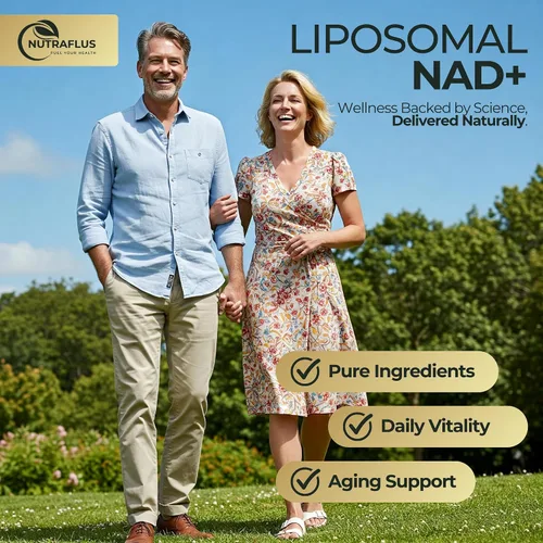 Vista 7 de Suplemento NAD Alternativa de NMNH - Suplemento liposomal NAD + Resveratrol - Suplementos NAD para mujeres y hombres - Ribosida de nicotinamida