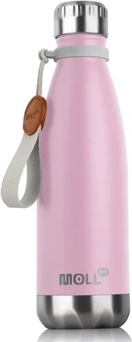 Vista 46 de Botella de Agua de 9 oz para Niños - Botella de Agua Pequeña de Acero Inoxidable para la Escuela con Aislamiento al Vacío de Metal a Prueba de Fugas