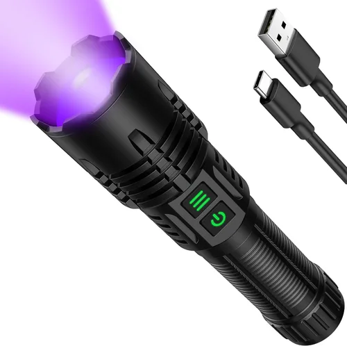 Vista 13 de Hoxida Linterna UV 2PCS