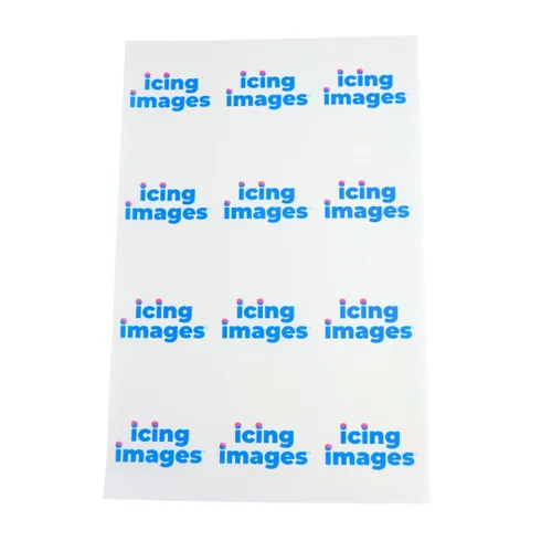 Vista 2 de Icing Images Hoja precortada de alta calidad, 24 hojas, círculos de 2.5 pulgadas, 12 círculos por hoja (288 círculos por paquete)