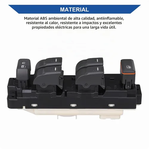 Vista 6 de Interruptor maestro de ventana eléctrica delantera izquierda para lado del conductor compatible con Chevrolet Chevy Colorado 2004-2012 / GMC Canyon