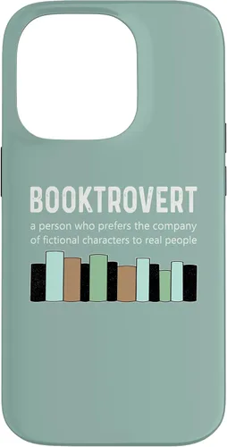 Vista 17 de Booktrovert Book Lover Book Worm Reading Nerd Bookshelf Case for iPhone 17
