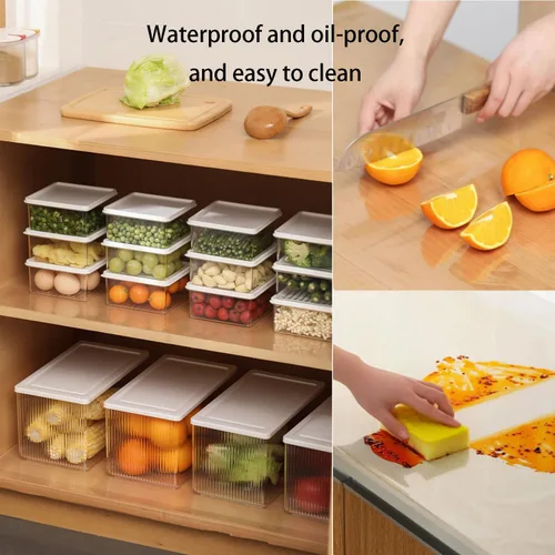 Vista 3 de Papel tapiz transparente para despegar y pegar, protector autoadhesivo de azulejos de pared para cocina, papel contact a prueba de aceite e