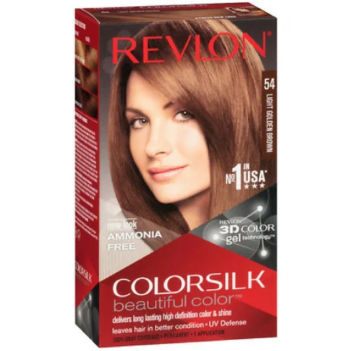 Vista 54 de Revlon ColorSilk Beautiful Color 41 marrón medio 1 ea (paquete de 5)