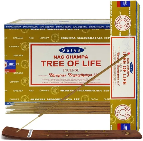 Vista 16 de Aruda - Varillas de incienso y soporte para varillas de incienso, paquete Insence Insense Satya Incense