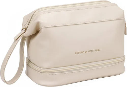 Vista 7 de Pocmimut - Bolsa de maquillaje para mujer, neceser grande y de viaje. Para guardar objetos de aseo, maquillaje, peines, cepillos, etc., D-verde