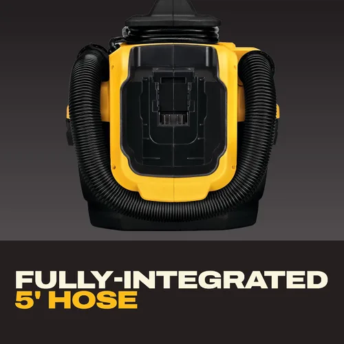 Vista 11 de DeWalt DCV581H Aspiradora para agua y polvo con cable o inalámbrica con batería de 18/20 voltios MAX