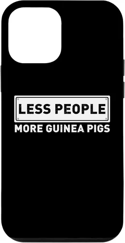 Vista 12 de iPhone 15 Less People More Guinea Pigs for Women Funny Saying Case