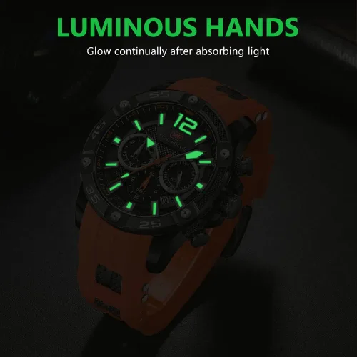 Vista 4 de AIMES Watch for Men Sport Military Waterproof Chronograph Mens Watches Analog Quartz Big Face Classic Stylish Fashion Casual Designer Business Work
