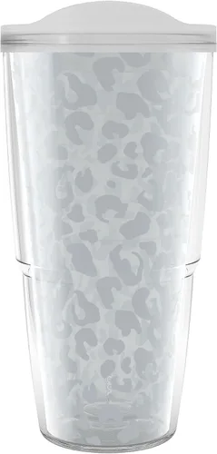 Vista 16 de Tervis Leopard Collection - Vaso aislado de doble pared hecho en Estados Unidos mantiene las bebidas frías y calientes, 16 onzas, paquete de 4