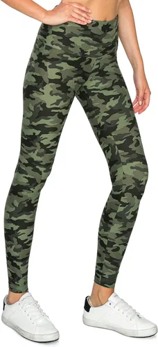 Vista 21 de Leggings Depot ActiveFlex - Leggings activos de cintura alta para mujer, cintura de 5 pulgadas, disponibles en tallas grandes Borgoña
