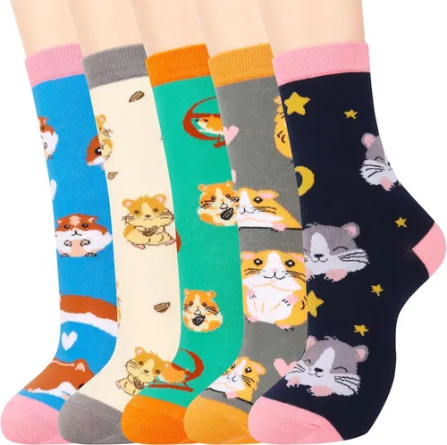 Vista 31 de Jeasona Calcetines lindos para mujer, divertidos regalos de cumpleaños de Navidad para mujeres, madres y adolescentes Funny Gifts as Birthday