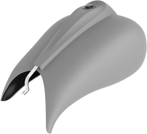 Vista 90 de Cubiertas de tanque estiradas con consola de tablero y tapa de tanque de combustible, cubiertas de combustible de galón para Harley Touring Whisky