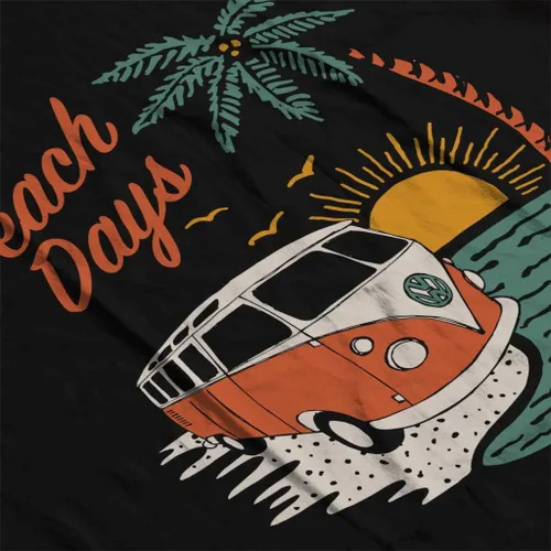 Vista 5 de Volkswagen Beach Days - Camiseta para mujer