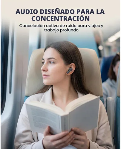 Vista 2 de TREBLAB Auriculares inalámbricos X8 True - Cancelación activa de ruido