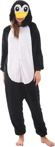 Vista 5 de Pijamas de animales para adultos, disfraces de una pieza para hombres, mujeres, unisex, adolescentes, rana verde