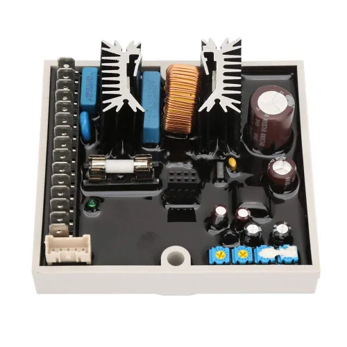Vista 6 de Regulador de voltaje automático para generador, entrada 40-270VCA, control digital, salida 5A