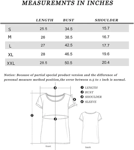 Vista 5 de Camisetas para mujer con linda impresión en inglés Be kind, inspiradoras, de otoño