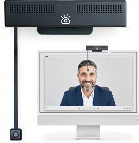 Vista 11 de iContact Camera Cámara web de contacto ocular ProXL 4K para monitores de 30