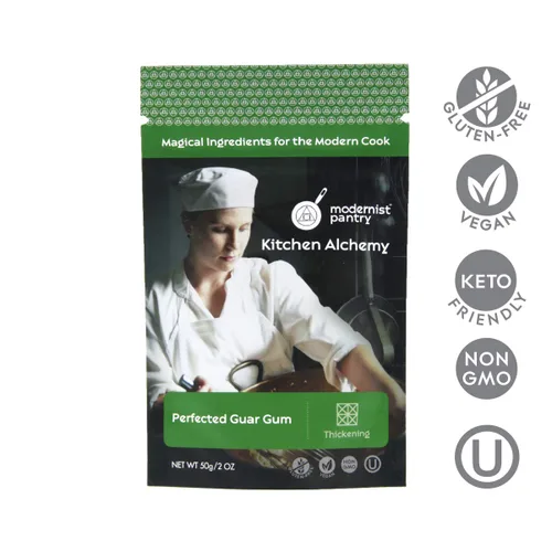 Vista 2 de Goma de goma guar perfeccionada, sin OMG, vegano, certificado OU Kosher, 50 g/2 oz