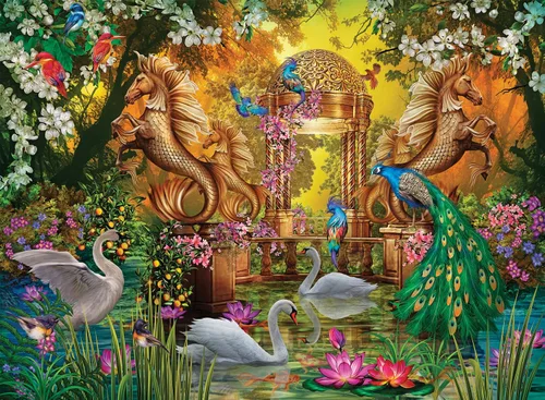 Vista 6 de Anatolian Puzzle - Lots of Butterflies, rompecabezas de 1000 piezas, 1094, multicolor