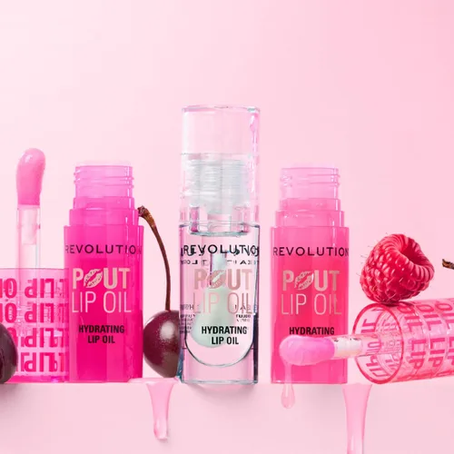 Vista 23 de Revolution Pout - Aceite de labios Juicy Peach Durazno (Juicy Peach)
