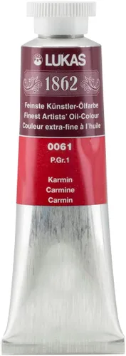 Vista 80 de Lukas 1862 Pintura al Óleo para Artistas Profesionales - Colores Tierra Amarillentos, 37 mL - Juego de 4 - Destacada Resistencia a la Luz, Sin
