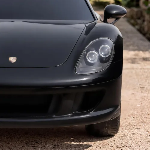 Vista 9 de Qaba Auto de paseo para niños de 12 V, con licencia Porsche Carrera GT con Negro