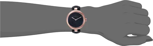 Vista 2 de Gucci mujer ya141401diamantissima Analog Display reloj negro de cuarzo suizo